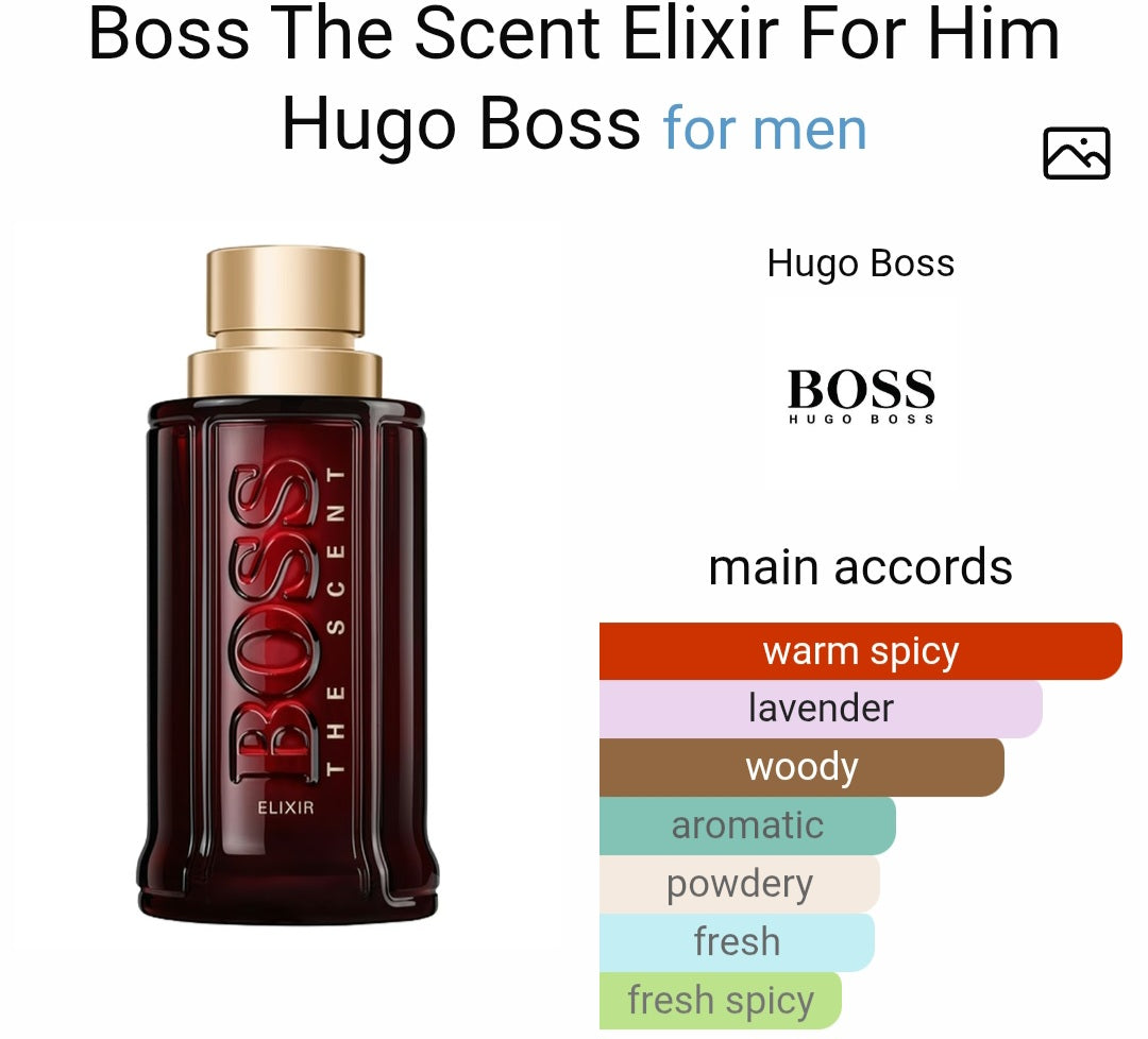Hugo boss the scent elixir